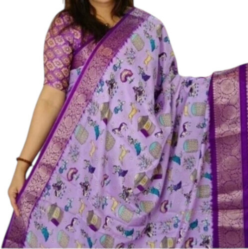 Zari Weaving Dola Silk Sarees