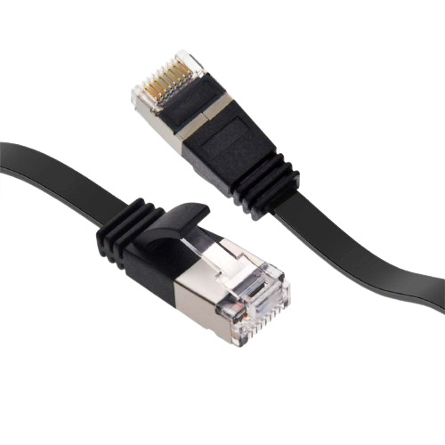 Fedus 80m Cat6 Flat Cca Ethernet Rj45 Lan Cable