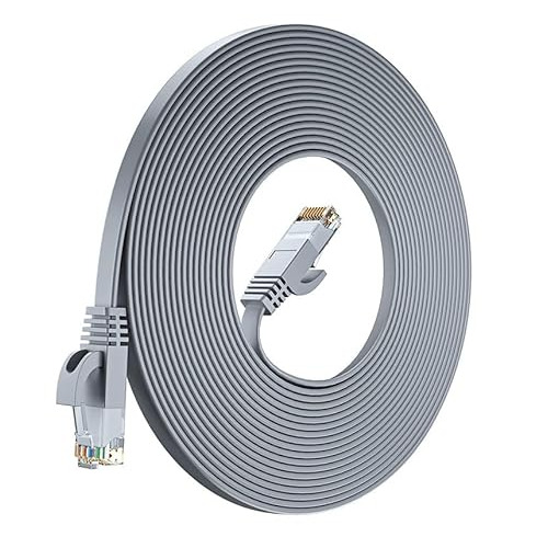 Fedus 90m Cat6 Flat Cca Ethernet Cable Rj45 Lan Cable