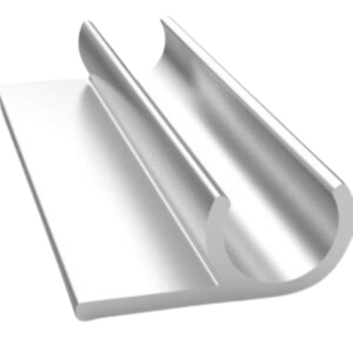 Aluminium C Channel - Color: Silver