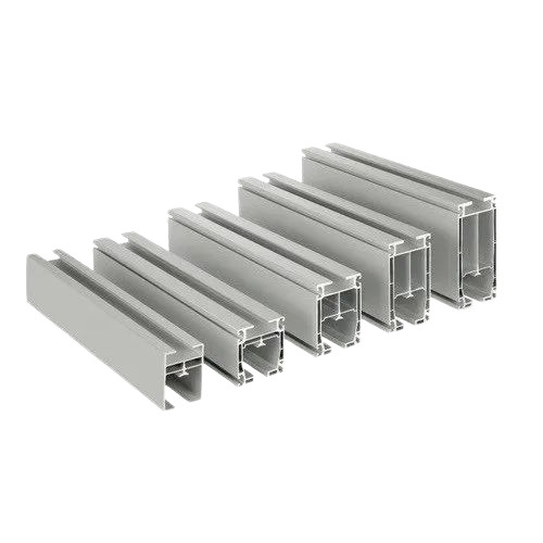 Aluminium Extrusion Section - Color: Silver
