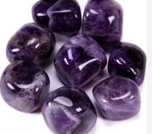 Purple Amethyst Tumble Stones