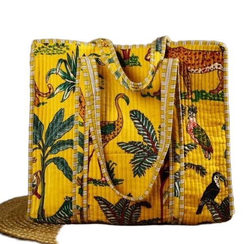 Quilted Tote Bag