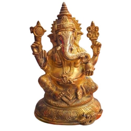 Ganesh Brass Statue