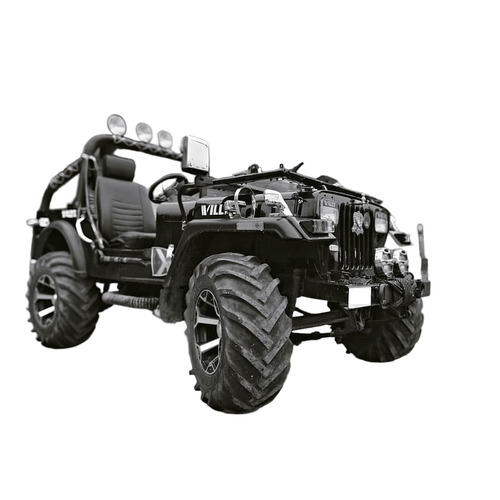 Black Modified Jeep