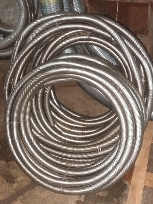 Ss 202 Flexible Hose - Color: Silver