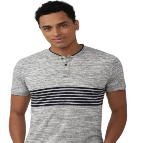 Comfort Fit Mens Neck T Shirt