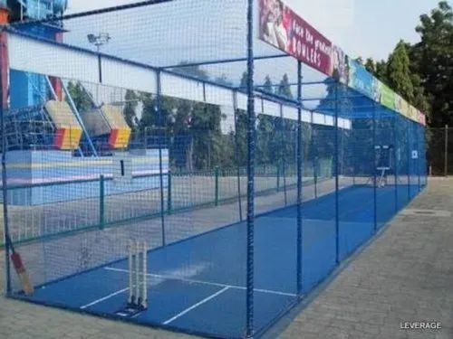 Cricket Ground Blue Safety Net