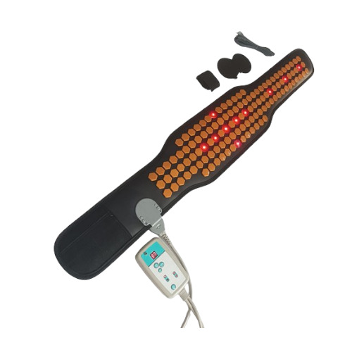 Heated Slimming Abdomen Massage Belt - Color: Multicolour