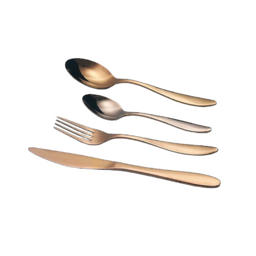 Stainless Steel Flatware Set - Features: Food Grade