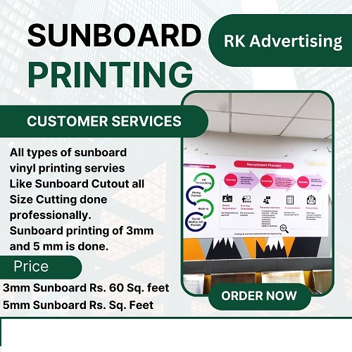 Sunboard Vinyl Printing Services
