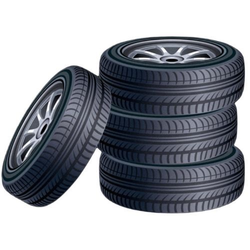 Black Color Four Wheeler Tyres