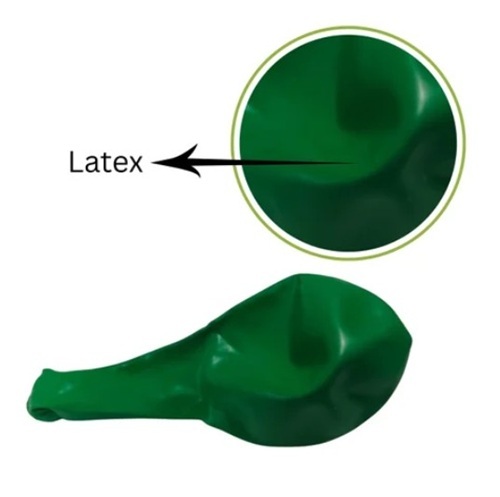Plain Green Latex Balloon
