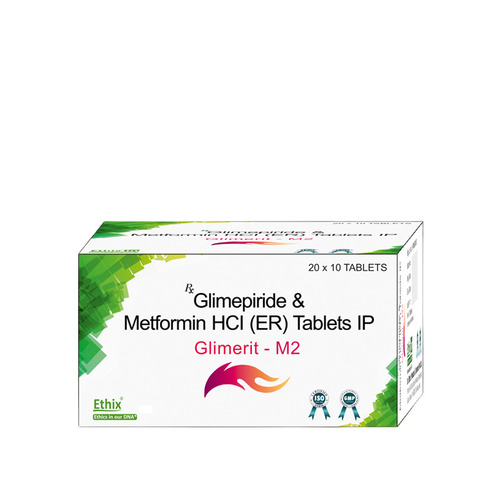 Glimerit-M-2 Glimepiride And Metformin Hci Er Tablets