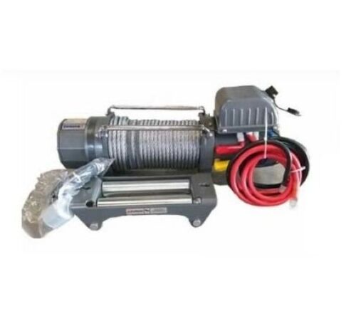 Electrical Winches - Grey, 6mm to 40mm Wire Rope Diameter | High Load Capacity, Remote Controlled, Heavy Duty, Durably Built, Low Noise, Fast Line Speed, Thermal Protection
