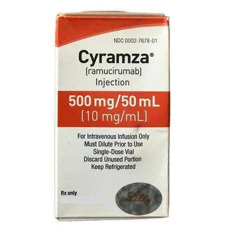 Cyramza 50Ml Injection 500Mg For Cancer - Origin: India