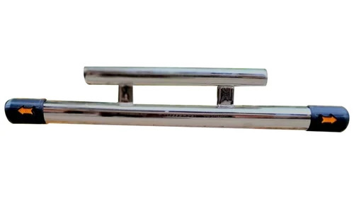 Silver Stainless Steel E Rickshaw Rear Guard