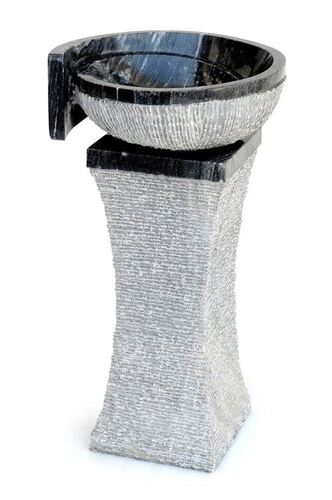 Stone Pedestal Wash Basin