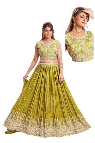 Green Lehenga Choli
