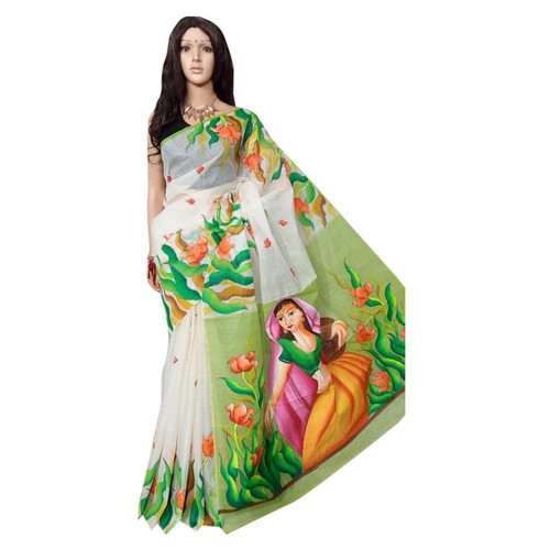 Ladies Printed Sarees - Color: Multicolor