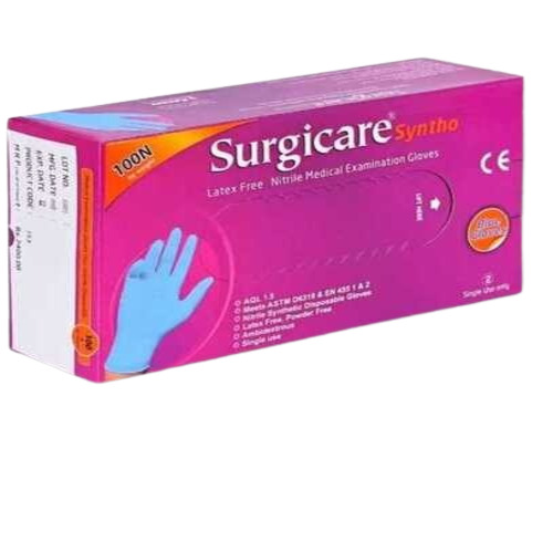 Latex Medical Examination Hand Gloves - Color: Multi