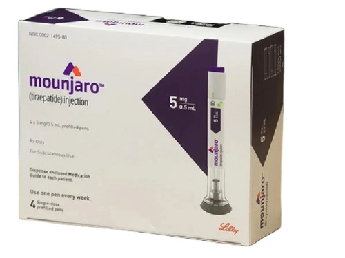 Mounjaro 5 Mg 0.5 Ml Tirzepatide Injection - Physical Form: Liquid