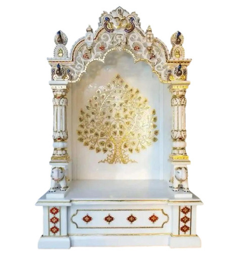 Pooja Mandir - Finishing: Carving