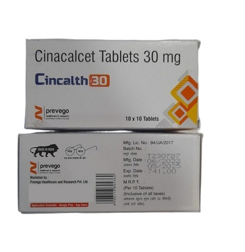 Cinacalcet Tablet 30 Mg - Shelf Life: 3 Years