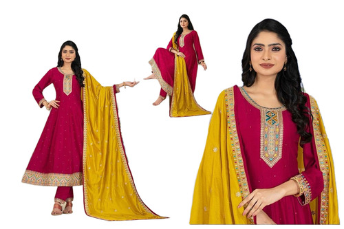 Designer Anarkali Suit with Dupatta