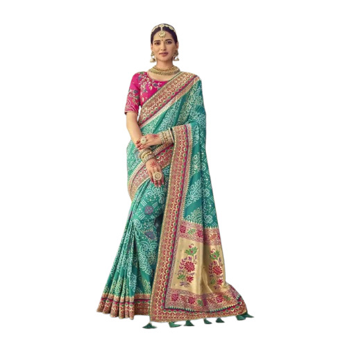 Designer Silk Saree By Zatika