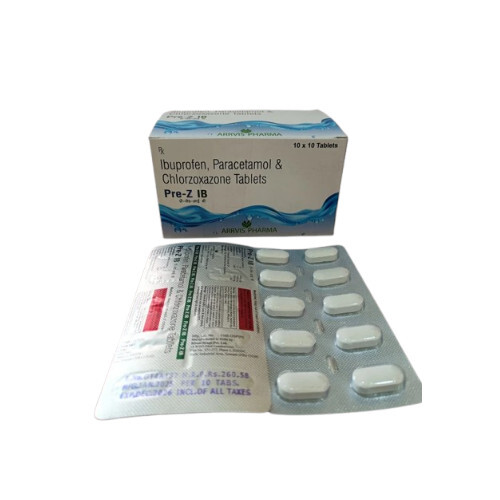 Ibuprofen Paracetamol And Chlorzoxazone