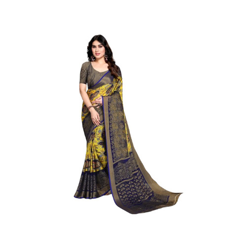 Ladies Printed Chiffon Saree