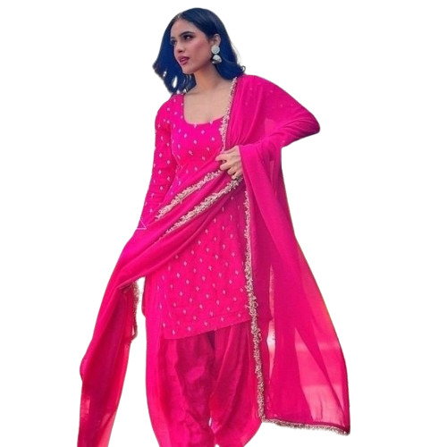 Ladies Red Salwar Suit