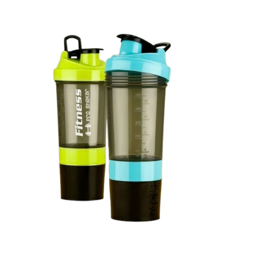 Plastic Fitness Shaker Bottle