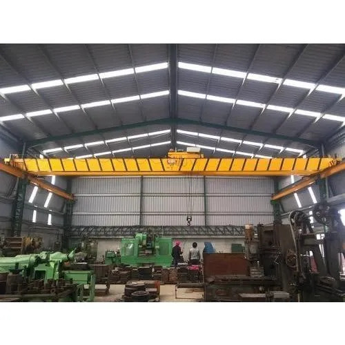 Yellow Double Girder EOT Cranes