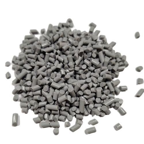 Soft Flexible Grey Pvc Granule