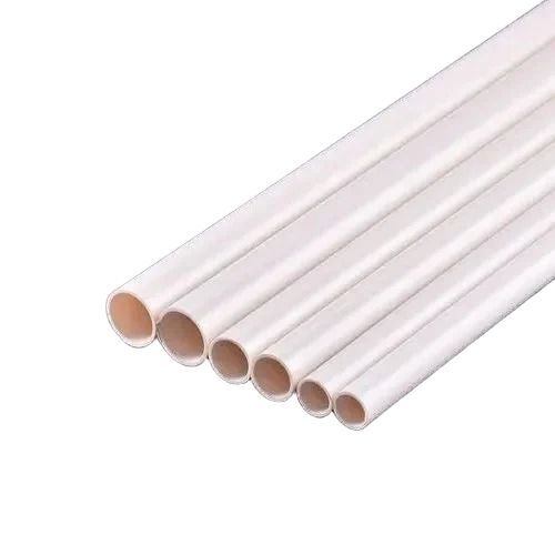 Round Shape White PVC Pipe