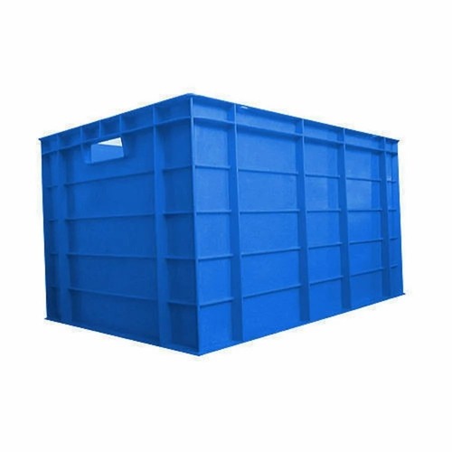 Ultima Industrial Plastic Crate - Color: Blue