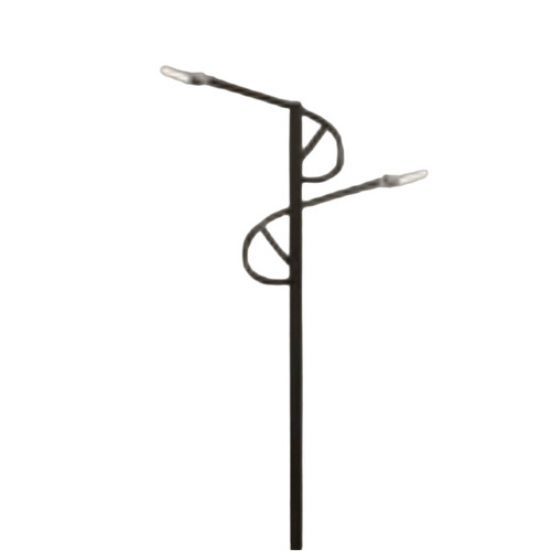 Dual Arm Street Light Pole