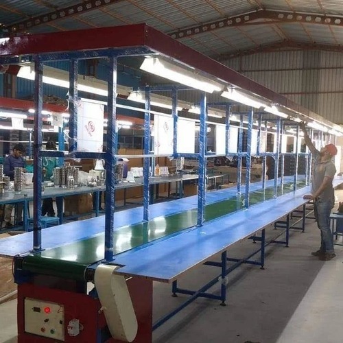 Ss Assembly Line Conveyor - Color: Blue