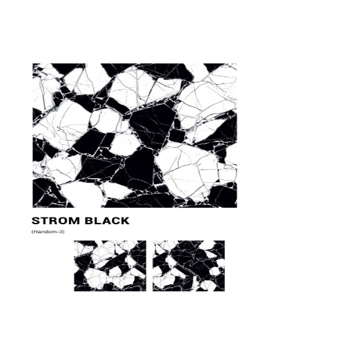 Strom Black Gvt/Pgvt Tiles - Feature: Wear-Resistant