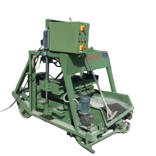 Triple Vibrator Concrete Block Making Machine