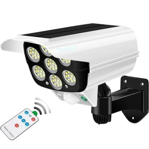 100w Semi Integrated Solar Led Street Light With Cctv Camera