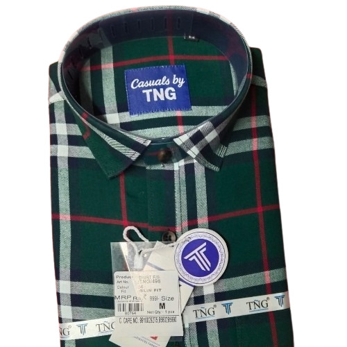 Cotton Check Shirt