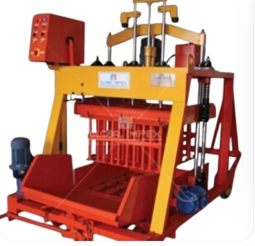 Operated Concrete Block Machine