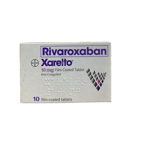 Rivaroxaban (Xarelto) 10Mg Tablet - Shelf Life: 3 Years