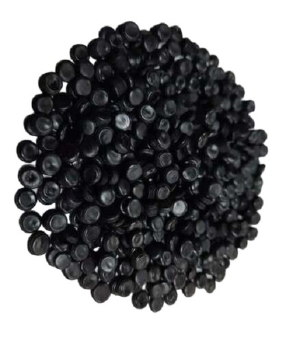Reprocessed LLDPE granules