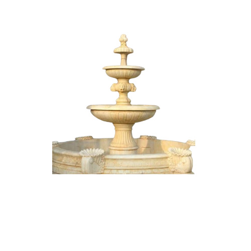 Sandstone 2 Tier Fountain