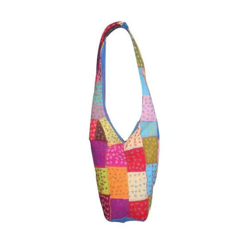 Patch Work Ethnic Bag - Color: Multicolor