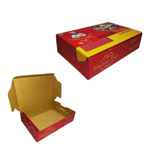Printed Paper Lunch Box
